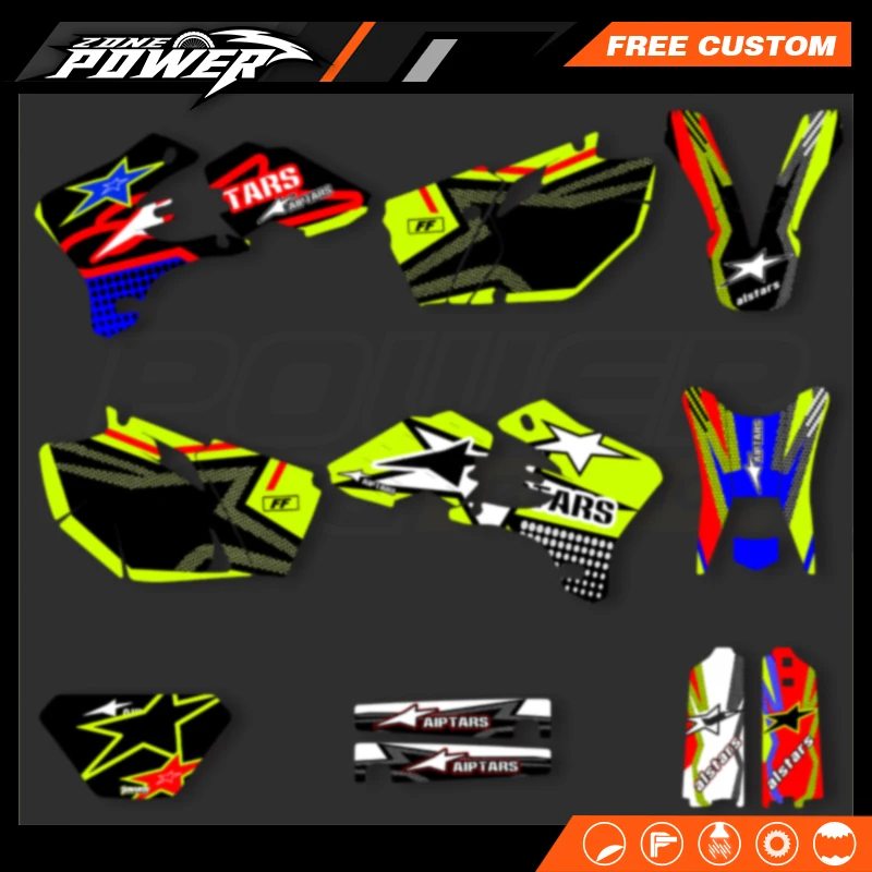 Наборы наклеек с графикой для мотокросса Powerzone для YAMAHA WRF250 WRF450 2003-2004 2005-2006
Наборы наклеек с графикой для мотокросса Powerzone для YAMAHA WRF250 WRF450 2003-2004 2005-2006