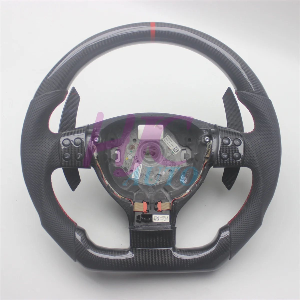 For VW Volkswagen Golf 5 GTI Mk5 Leather Real Carbon Fiber Steering Wheel 2003-2009 With Shift Paddles
For VW Volkswagen Golf 5 GTI Mk5 Leather Real Carbon Fiber Steering Wheel 2003-2009 With Shift Paddles