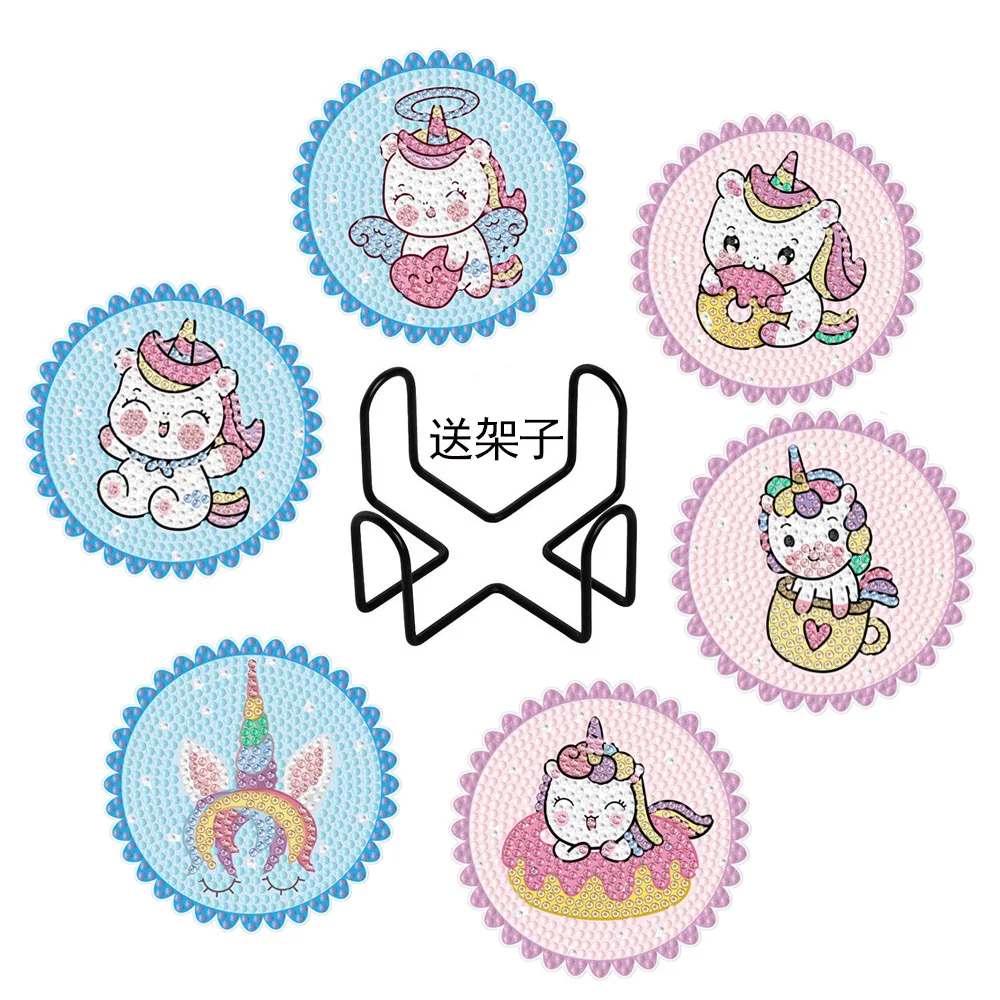 5D DIY Diamond Painting Coaster Kit Rhinestone Cup Mat Handmade Craft Material Pack Creative Home Decoration Diamond Sticker Art
5D DIY Diamond Painting Coaster Kit Rhinestone Cup Mat Handmade Craft Material Pack Creative Home Decoration Diamond Sticker Art