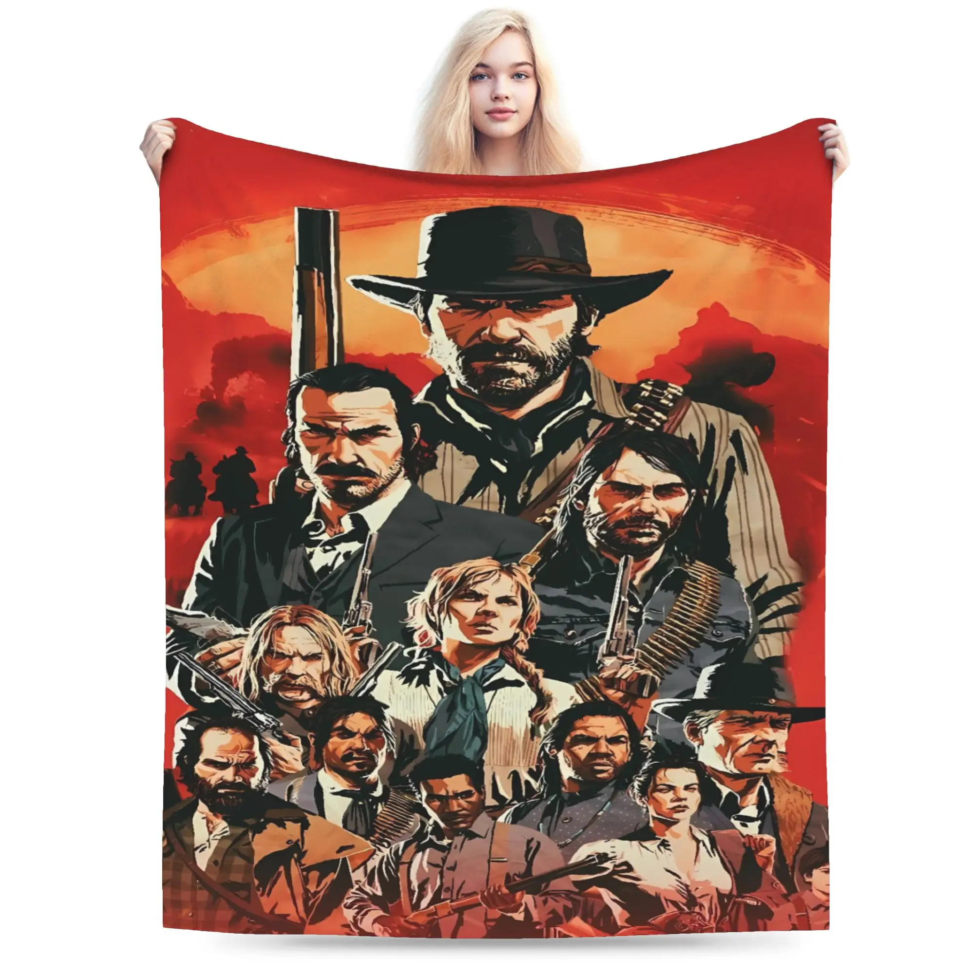 Red Dead Redemption 2 Blanket Warm Soft Graphic Plush Bedding Throws For Bedroom Airplane Travel Flannel Bedspread Bed Cover
Red Dead Redemption 2 Blanket Warm Soft Graphic Plush Bedding Throws For Bedroom Airplane Travel Flannel Bedspread Bed Cover