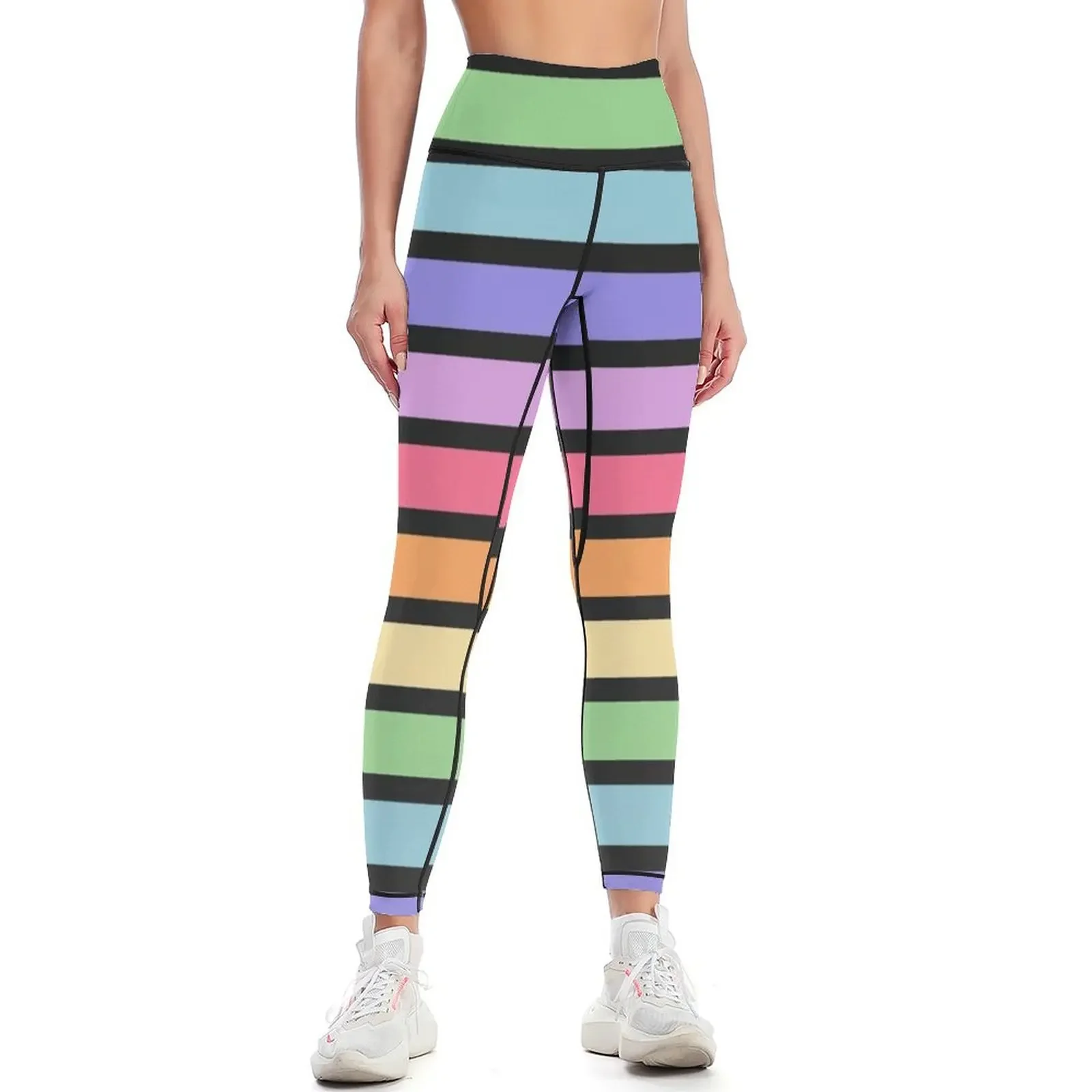 Rainbow Stripes Leggings Sportswear woman gym Clothing fitness Women's gym Women's fitness Womens Leggings
Rainbow Stripes Leggings Sportswear woman gym Clothing fitness Women's gym Women's fitness Womens Leggings