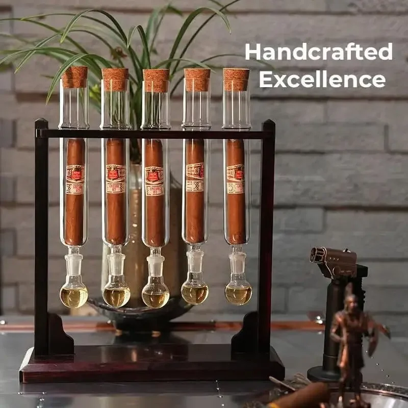 Plastic Cigar Tubes Humidor Set Cigar Flavor Infuser Ball Base & Wooden Plug Cigar Incense Plastic Tube Set
Plastic Cigar Tubes Humidor Set Cigar Flavor Infuser Ball Base & Wooden Plug Cigar Incense Plastic Tube Set
