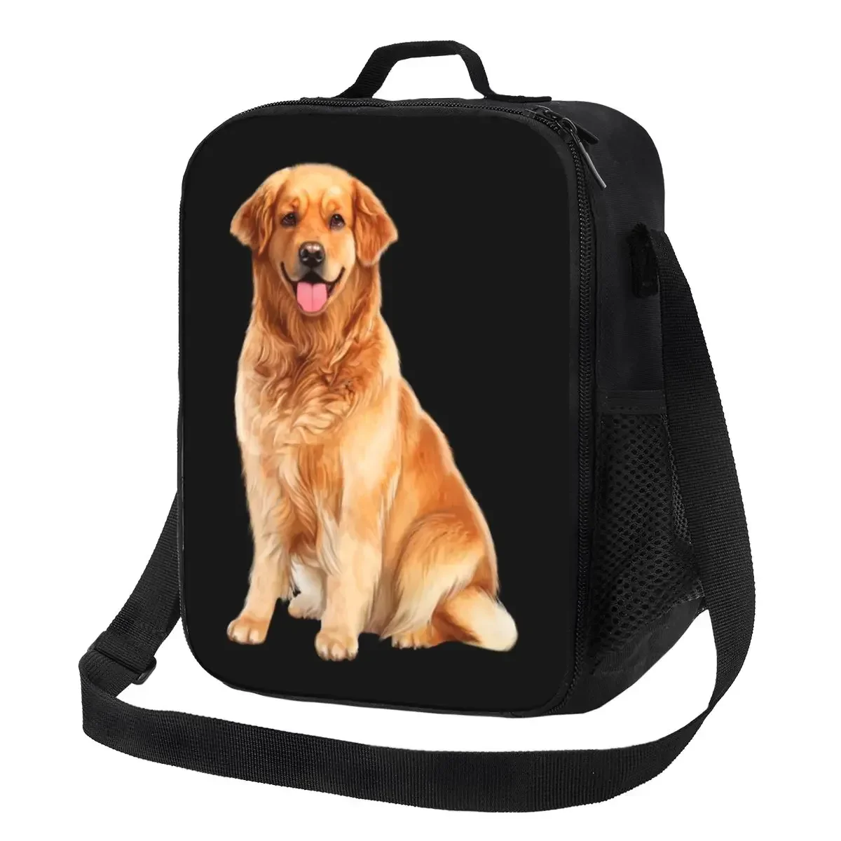 Golden Retriever Dog Insulated Lunch Bags for Women Resuable Cooler Thermal Food Lunch Box Outdoor Camping Travel
Golden Retriever Dog Insulated Lunch Bags for Women Resuable Cooler Thermal Food Lunch Box Outdoor Camping Travel