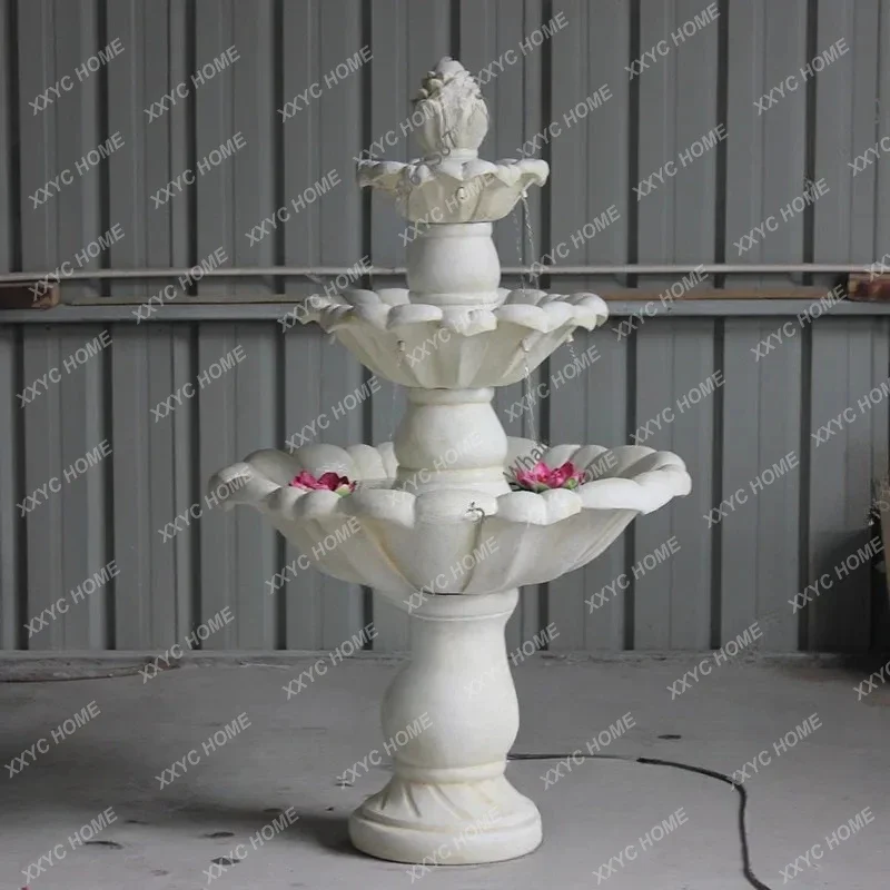 Three-layer Wedding Fountain, Courtyard Decoration, Balcony Simple Water View, Wishing Pool Ornament
Three-layer Wedding Fountain, Courtyard Decoration, Balcony Simple Water View, Wishing Pool Ornament