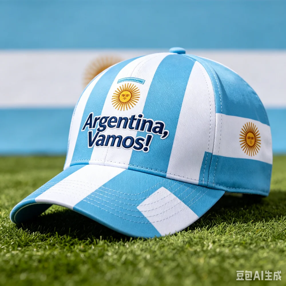 Argentina National Flag Themed Children Baseball Cap, Unisex Casual Breathable Sun Hat with "Argentina,Vamos" Print for Daily
Argentina National Flag Themed Children Baseball Cap, Unisex Casual Breathable Sun Hat with "Argentina,Vamos" Print for Daily