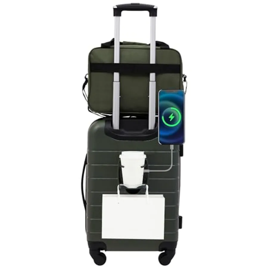 Smart Spinner Hardside Luggage
Smart Spinner Hardside Luggage
