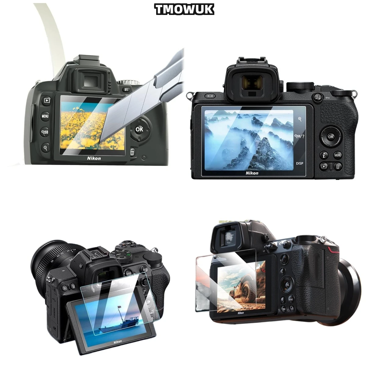 For Nikon Z5 Z6 Z7 Z8 Z9 - Anti-Glare Tempered Glass Film, 9H Hardness HD Clear Protective Screen Cover
For Nikon Z5 Z6 Z7 Z8 Z9 - Anti-Glare Tempered Glass Film, 9H Hardness HD Clear Protective Screen Cover