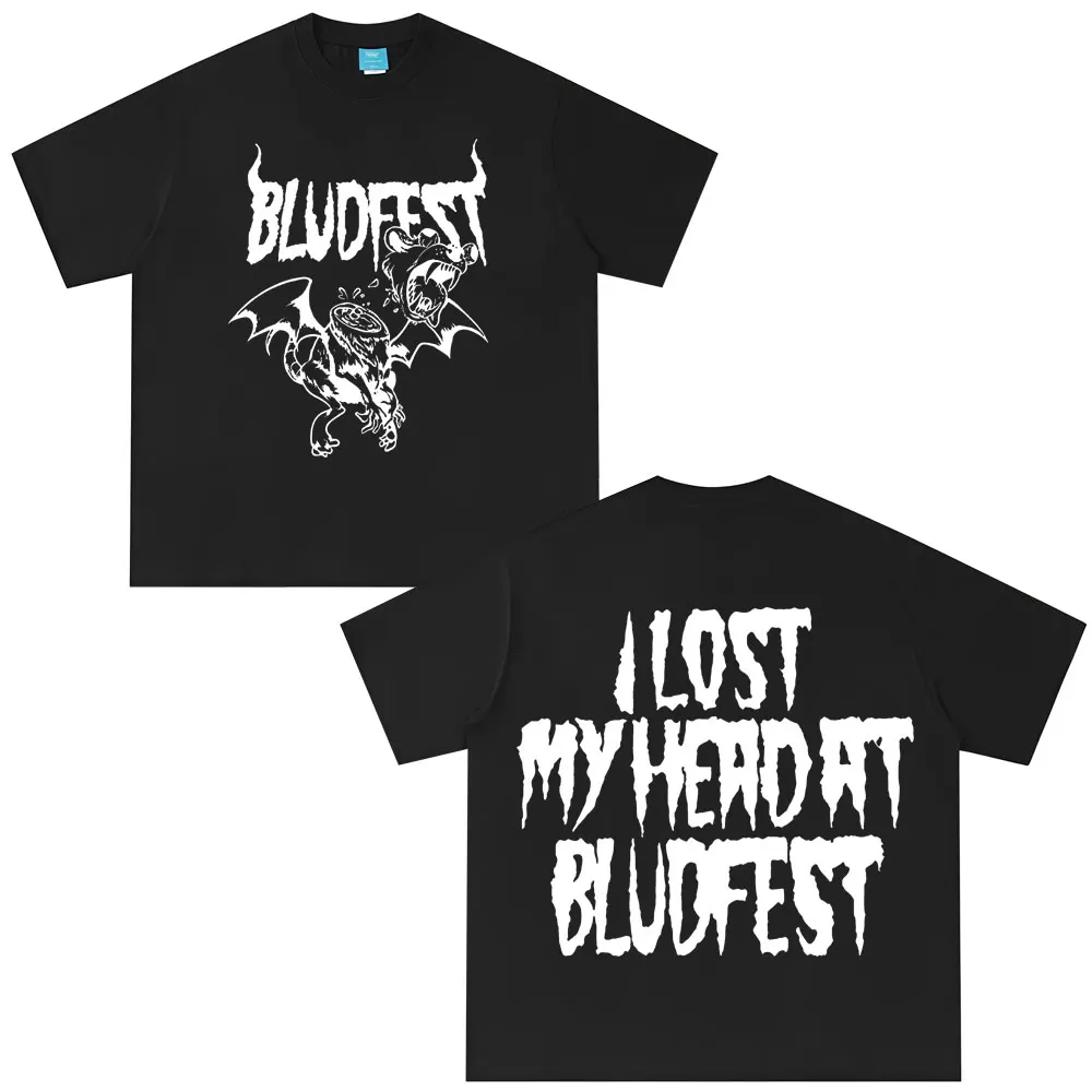 Yungblud Bludfest T Shirt Men Women Clothing Fashion Rock Short Sleeve T-shirts Casual Cotton Oversized T-shirt Tops Streetwear
Yungblud Bludfest T Shirt Men Women Clothing Fashion Rock Short Sleeve T-shirts Casual Cotton Oversized T-shirt Tops Streetwear