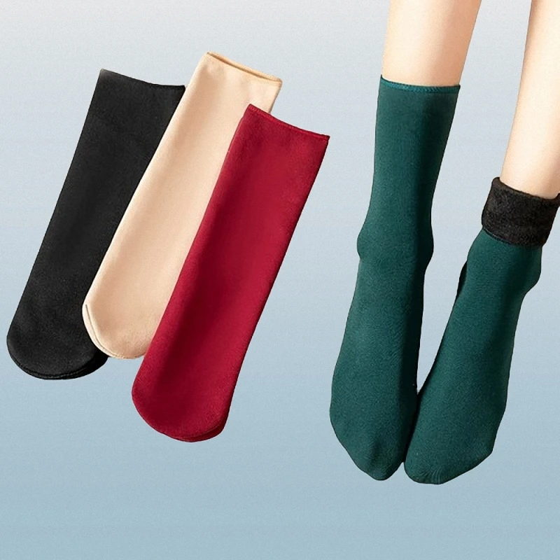 3/8 Pairs Winter Socks Plus Velvet Men's Mid-length Socks Thickened Snow Socks Mid-length Socks Warm Socks Home Long Socks
3/8 Pairs Winter Socks Plus Velvet Men's Mid-length Socks Thickened Snow Socks Mid-length Socks Warm Socks Home Long Socks