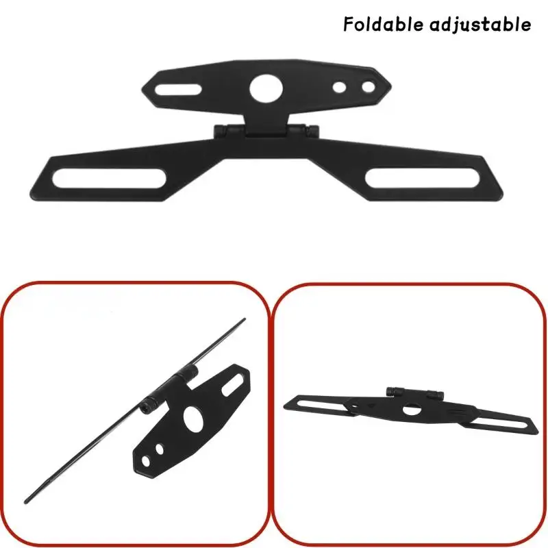 Кронштейн номерного знака мотоцикла, крепление заднего фонаря, складной держатель номерного знака, универсальные аксессуары для мотоциклов
Кронштейн номерного знака мотоцикла, крепление заднего фонаря, складной держатель номерного знака, универсальные аксессуары для мотоциклов