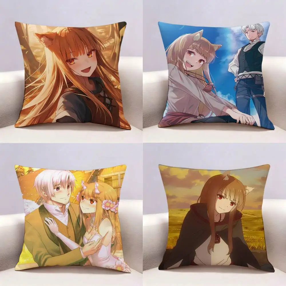 Anime S-Spice and Wolf Double-sided print Pillow Case for Sofa Living Room Home office Decor Protective Cover
Anime S-Spice and Wolf Double-sided print Pillow Case for Sofa Living Room Home office Decor Protective Cover