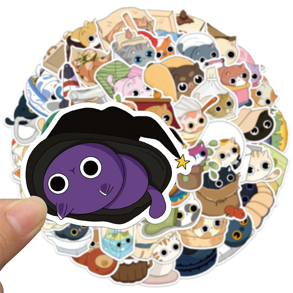 10/30/50pcs Cartoon Cat Animal Stickers Cute Graffiti Sticker DIY Notebook Scrapbook Laptop Guitar Decoration Decals Fun for Toy
10/30/50pcs Cartoon Cat Animal Stickers Cute Graffiti Sticker DIY Notebook Scrapbook Laptop Guitar Decoration Decals Fun for Toy