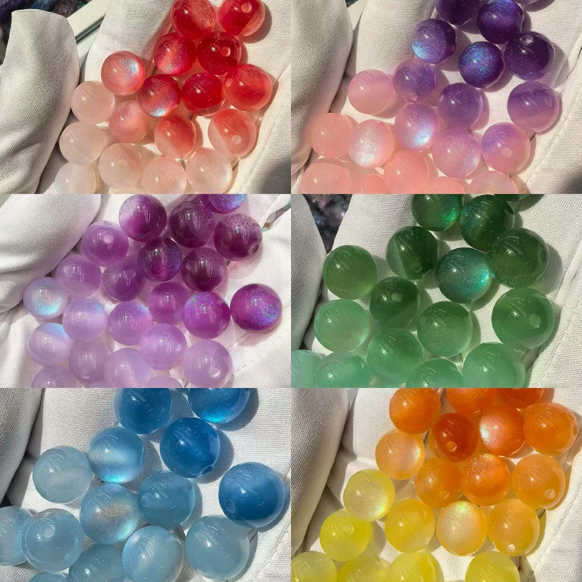 Cordial Design 500Pcs 12mm Luminous & Photochromic Round Resin Beads/Handmade/DIY Jewelry for Pen/Bracelet/Necklace#20437
Cordial Design 500Pcs 12mm Luminous & Photochromic Round Resin Beads/Handmade/DIY Jewelry for Pen/Bracelet/Necklace#20437