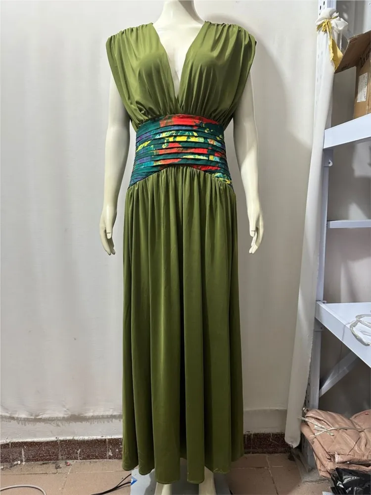 African Dresses For Women Elegant Sleeveless Dashiki Maxi A-Line Dress Ladies Traditional African Clothing Fairy Dreaes 2026
African Dresses For Women Elegant Sleeveless Dashiki Maxi A-Line Dress Ladies Traditional African Clothing Fairy Dreaes 2026
