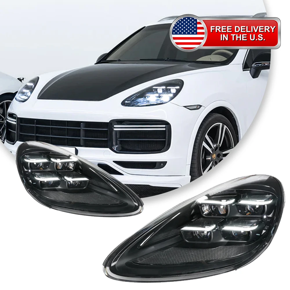 Car Lights For Porsche Cayenne Headlights 2011-2014 958.1 LED Matrix Head Lamps Upgrade 2024 Style
Car Lights For Porsche Cayenne Headlights 2011-2014 958.1 LED Matrix Head Lamps Upgrade 2024 Style