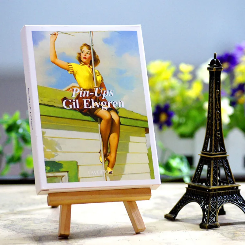 30Pcs Pin-ups Gil Elvgren Artistic Photography Postcards Greeting Card That Can Be Mailed Gift Message Wish For DIY Decoration
30Pcs Pin-ups Gil Elvgren Artistic Photography Postcards Greeting Card That Can Be Mailed Gift Message Wish For DIY Decoration