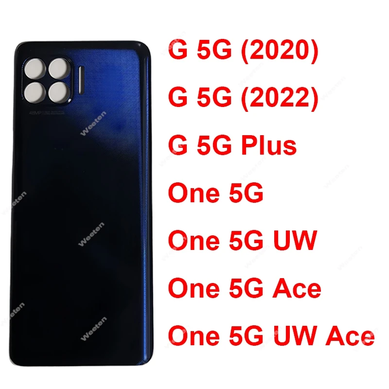 Rear Battery Door Housing Cover For Motorola MOTO G 5G 2020 2022 G 5G Plus One 5G ACE One 5G UW Battery Back Cover Case Parts
Rear Battery Door Housing Cover For Motorola MOTO G 5G 2020 2022 G 5G Plus One 5G ACE One 5G UW Battery Back Cover Case Parts