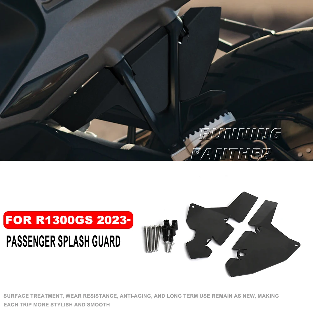 For BMW R1300GS/R 1300 GS/r1300gs 2023 - 2025 Motorcycle Rear Seat Foot Pedal Mudguard Fender Cover & Passenger Splash Guard
For BMW R1300GS/R 1300 GS/r1300gs 2023 - 2025 Motorcycle Rear Seat Foot Pedal Mudguard Fender Cover & Passenger Splash Guard