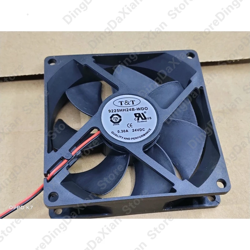 H For T&T 9225HH24B-WDO 24V 0.30A 9CM 2-wire cooling fan1pcs
H For T&T 9225HH24B-WDO 24V 0.30A 9CM 2-wire cooling fan1pcs