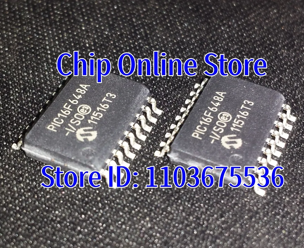 5 ~ 100 шт. Φ/SO PIC16F648A SOIC18 новый оригинальный 8-битный микроконтроллер MCU PIC16F648A-I/SO
5 ~ 100 шт. Φ/SO PIC16F648A SOIC18 новый оригинальный 8-битный микроконтроллер MCU PIC16F648A-I/SO