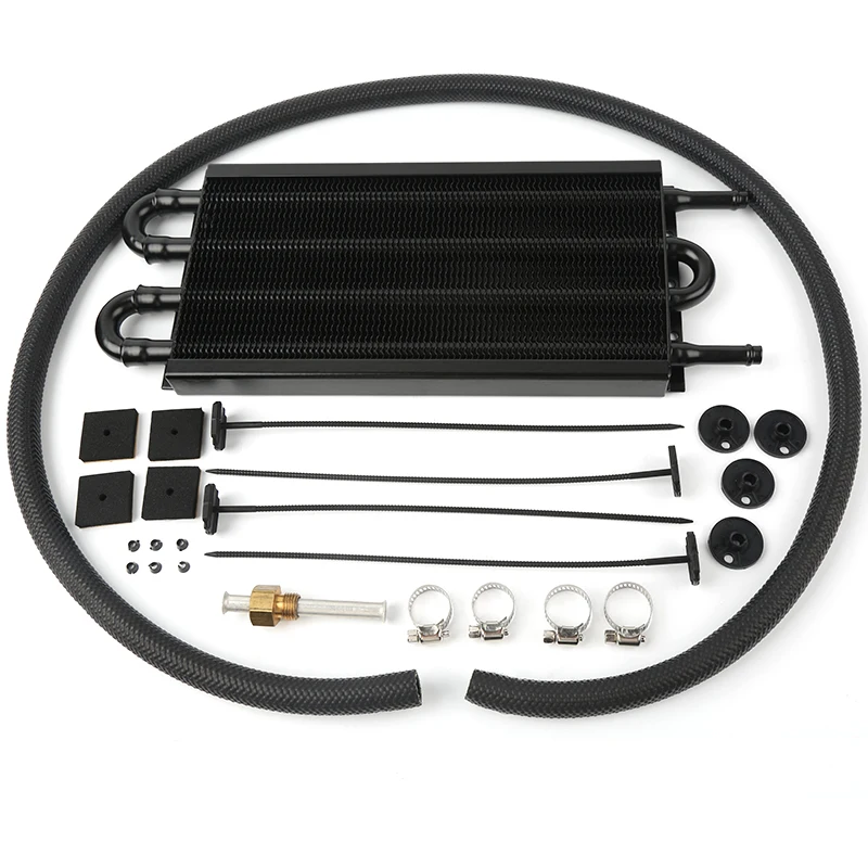 4 Row 6 Row 8 Row 10 Row Universal Aluminum Remote Transmission Oil Cooler Auto-Manual Radiator Converter Kit
4 Row 6 Row 8 Row 10 Row Universal Aluminum Remote Transmission Oil Cooler Auto-Manual Radiator Converter Kit