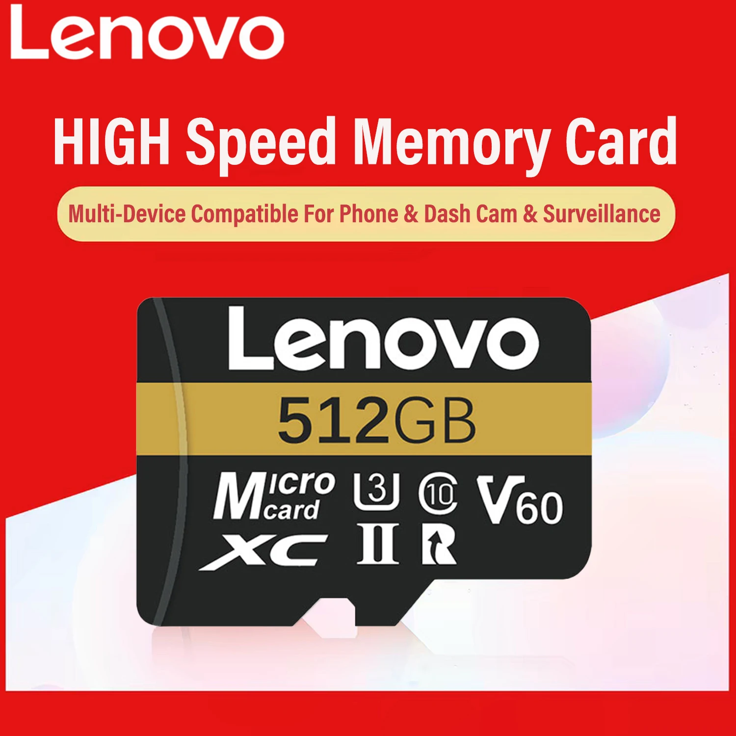Lenovo 512GB Extreme Micro TF SD Card U3 V60 High-Speed TF Flash Card 256GB 128GB 64GB TF Card For DJI Drone GoPro Action Camera
Lenovo 512GB Extreme Micro TF SD Card U3 V60 High-Speed TF Flash Card 256GB 128GB 64GB TF Card For DJI Drone GoPro Action Camera