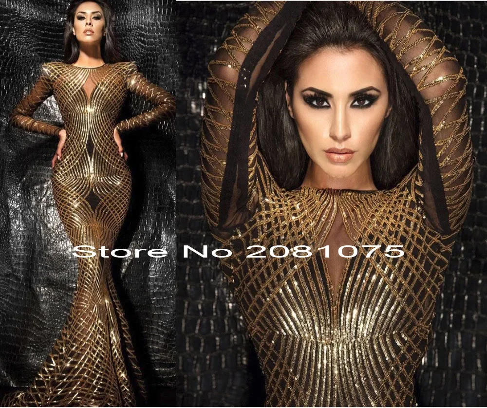 African Sequins Net Lace Fabric 2024 Embroidery Nigerian French Gold Lace Fabric 5 Yards for Women Wedding Party Dress L919
African Sequins Net Lace Fabric 2024 Embroidery Nigerian French Gold Lace Fabric 5 Yards for Women Wedding Party Dress L919