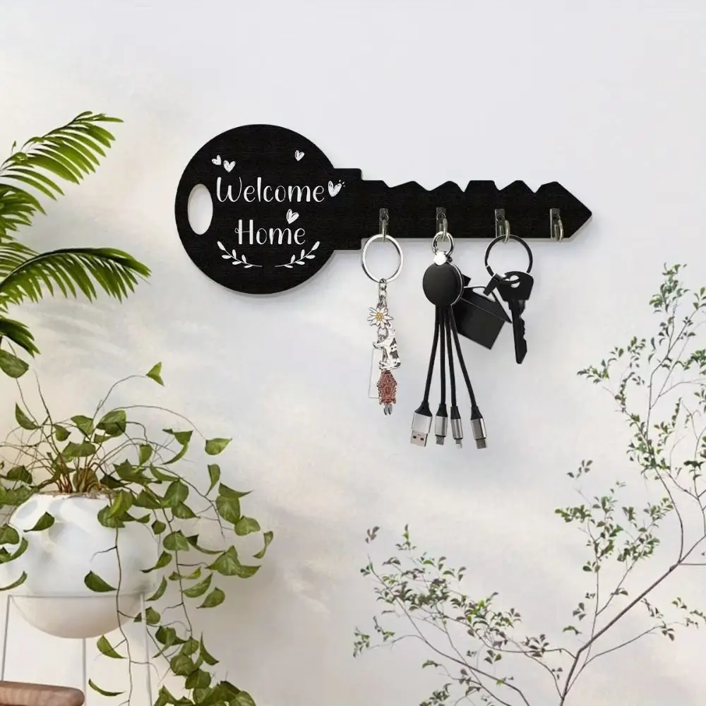 Storage Organizer Creative Key Wooden Frame Modern Wall Mounted Hanging Storage Rack Simulated Retro Wall Storage Hook Home
Storage Organizer Creative Key Wooden Frame Modern Wall Mounted Hanging Storage Rack Simulated Retro Wall Storage Hook Home
