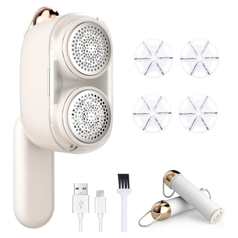 1 Set Lint Shaver Rechargeable Fabric Shaver For Clothes, Sweater, Fuzz, Sofas, Toy
1 Set Lint Shaver Rechargeable Fabric Shaver For Clothes, Sweater, Fuzz, Sofas, Toy