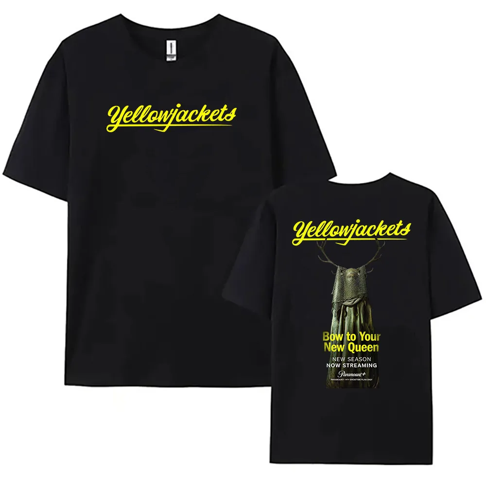 Graphic Clothing TV Series Yellowjackets Printing T-shirt Cotton Summer Women Men Tees Hip Hop Unisex Streetwear O-neck T Shirt
Graphic Clothing TV Series Yellowjackets Printing T-shirt Cotton Summer Women Men Tees Hip Hop Unisex Streetwear O-neck T Shirt