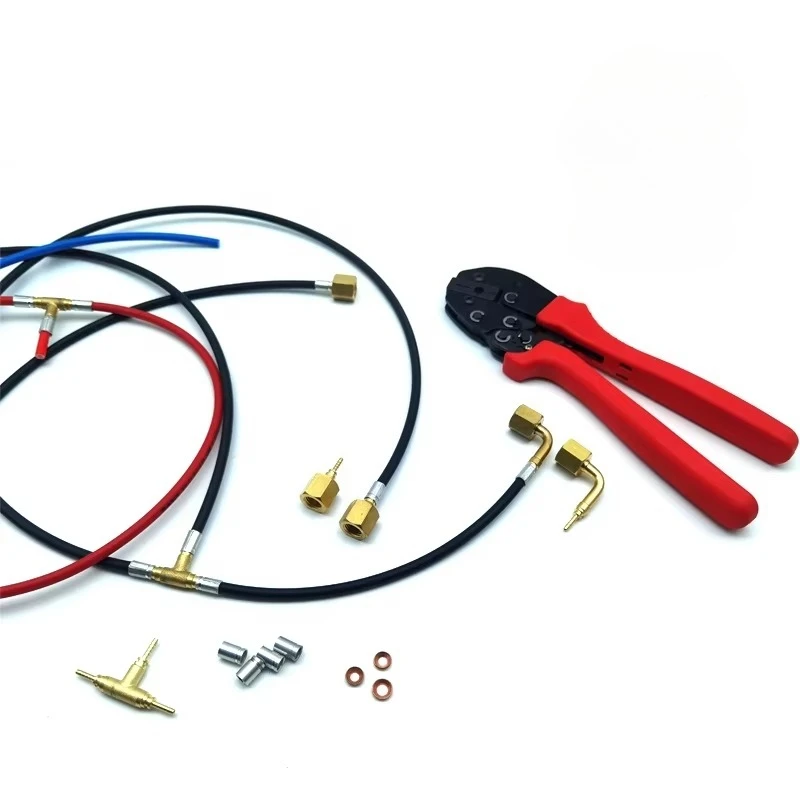 High and Low Pressure Flexible Refrigeration Hose for High and Low Pressure Applications
High and Low Pressure Flexible Refrigeration Hose for High and Low Pressure Applications