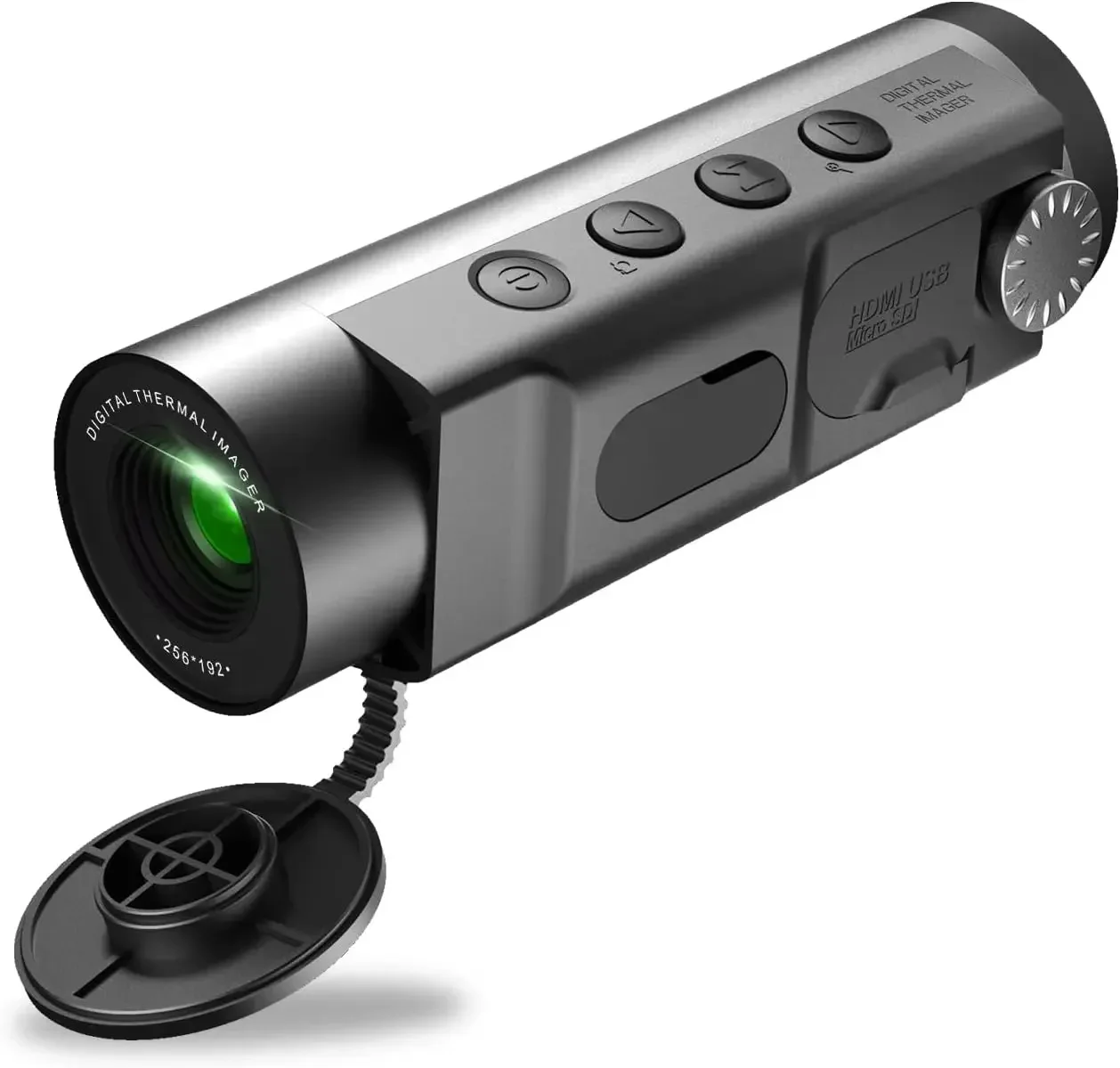 Thermal Monocular T-Recon Scout, 256x192 (25 Hz) TNV10 Aircraft Mg-Al Alloy Thermal Monocular, Handheld Thermal Imaging
Thermal Monocular T-Recon Scout, 256x192 (25 Hz) TNV10 Aircraft Mg-Al Alloy Thermal Monocular, Handheld Thermal Imaging