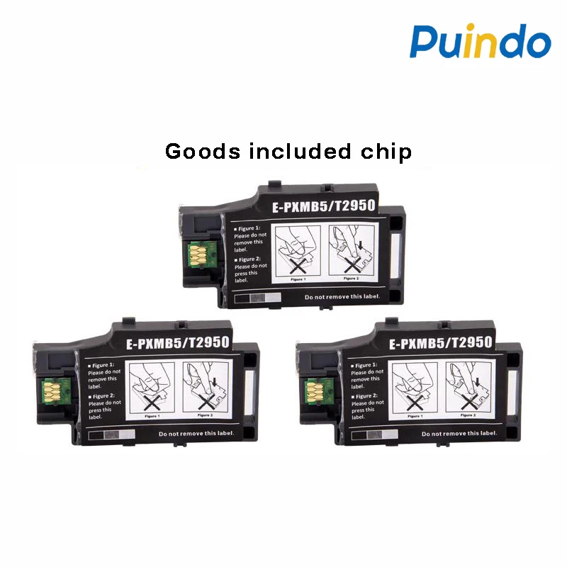 C13T295000 Compatible T2950 PXMB5 Maintenance Box For Epson WF-100 WF-100W WF-110 WF-110W PX-S05B S05W
C13T295000 Compatible T2950 PXMB5 Maintenance Box For Epson WF-100 WF-100W WF-110 WF-110W PX-S05B S05W
