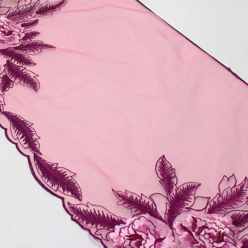 32Yards Rose Red Flower Embroidered Mesh Lace Trimmings Dress Accessories Lace Bra Lingerie Sewing Crafts Fabrics
32Yards Rose Red Flower Embroidered Mesh Lace Trimmings Dress Accessories Lace Bra Lingerie Sewing Crafts Fabrics