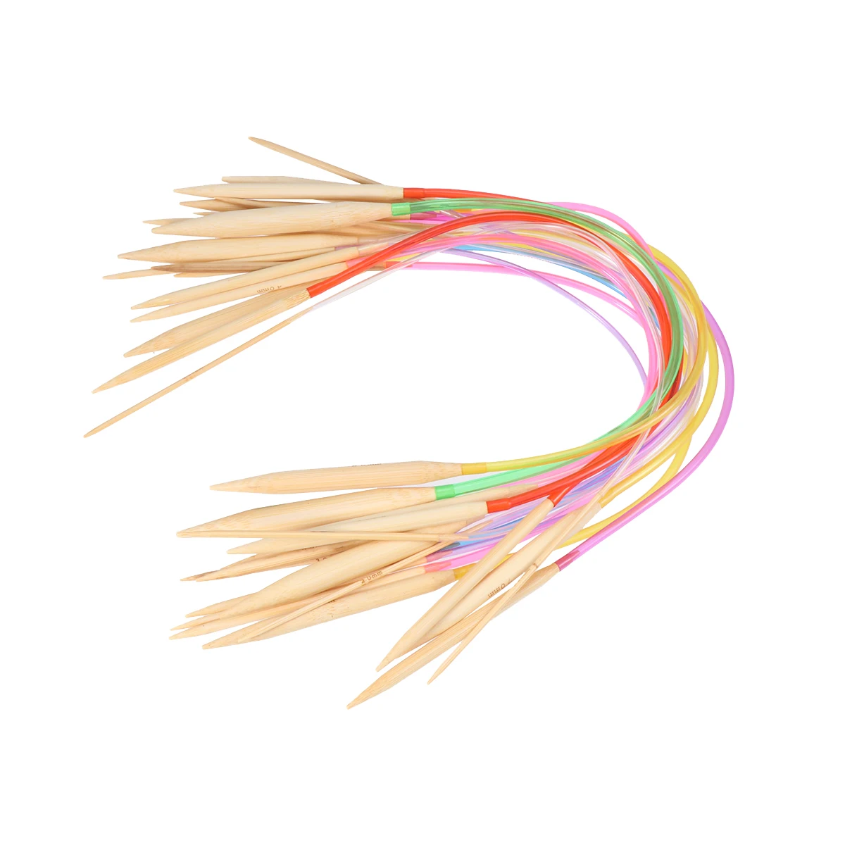 18pcs Colorful Tube Sweater Needles Ergonomic Circular Knitting 2mm-10mm Perfect for Beginners Crocheters Plastic Tools
18pcs Colorful Tube Sweater Needles Ergonomic Circular Knitting 2mm-10mm Perfect for Beginners Crocheters Plastic Tools