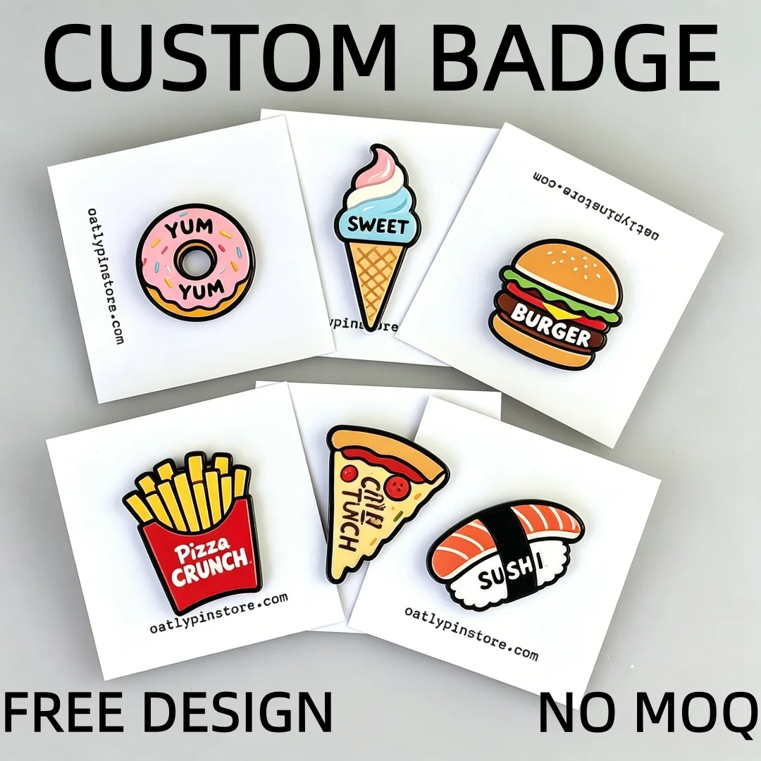 Manufacturer Factory Custom Fashion Cute Pins Metal Logo Badges Brooch Hard Soft Enamel Pins Lapel Pins for Important Days
Manufacturer Factory Custom Fashion Cute Pins Metal Logo Badges Brooch Hard Soft Enamel Pins Lapel Pins for Important Days