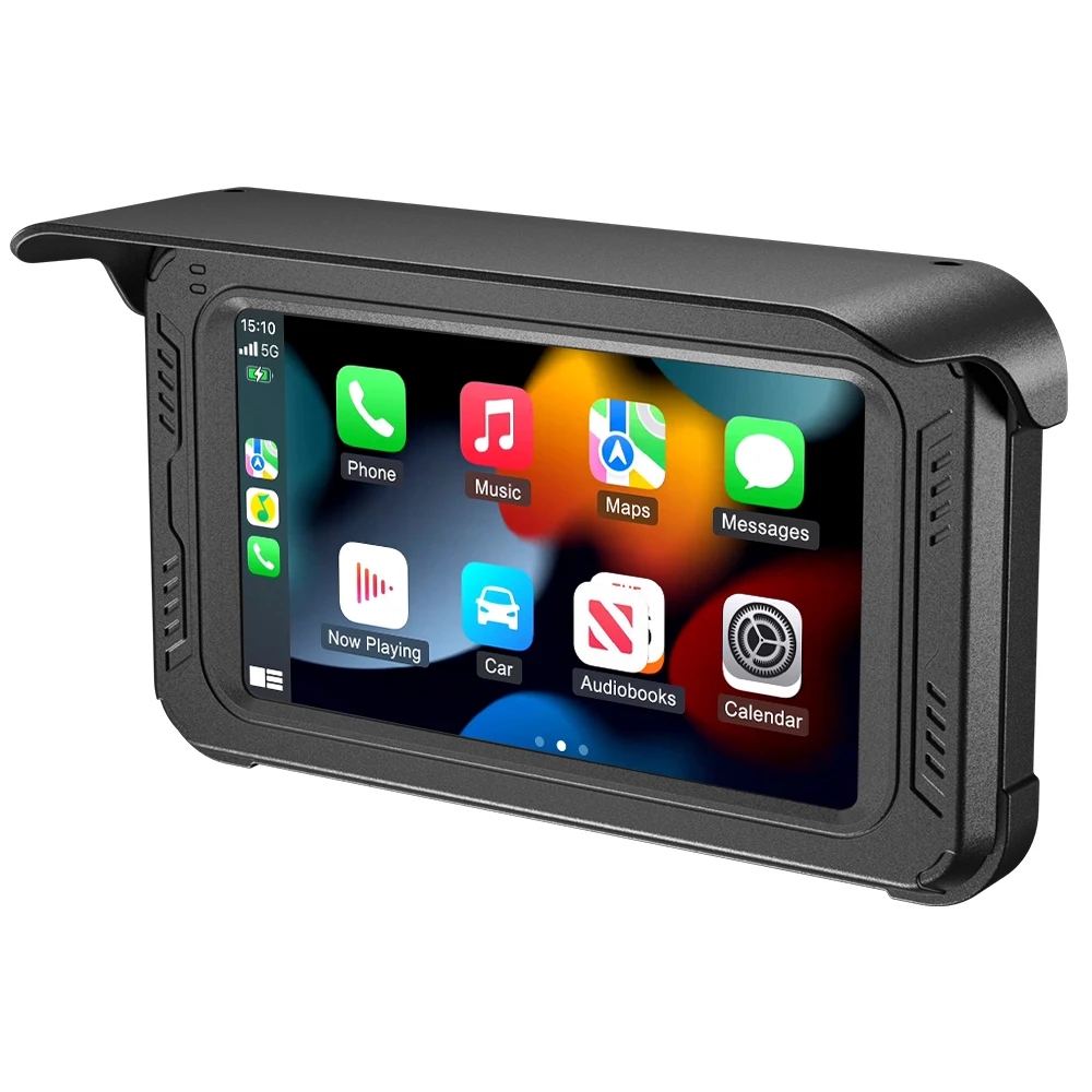 Wireless Motorcycle GPS Navigation IP67 Waterproof Android Auto Wireless Carplay Screen for Motorcycle Multimedia Player CS69A
Wireless Motorcycle GPS Navigation IP67 Waterproof Android Auto Wireless Carplay Screen for Motorcycle Multimedia Player CS69A