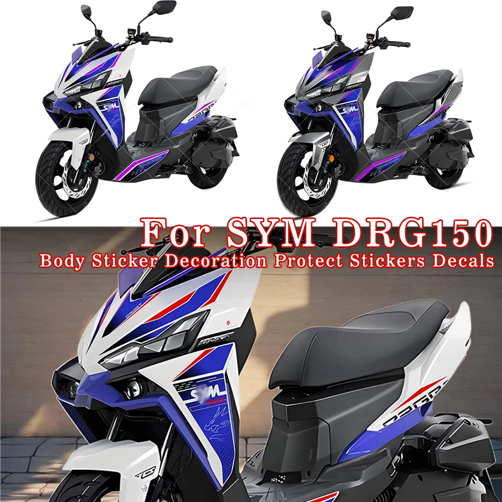 Motorcycle Refit Full Body Sticker Fuel Tank Side Decal Protector Decoration Sets Stickers For SYM DRG150 DRG 150 DRG-150 2025
Motorcycle Refit Full Body Sticker Fuel Tank Side Decal Protector Decoration Sets Stickers For SYM DRG150 DRG 150 DRG-150 2025