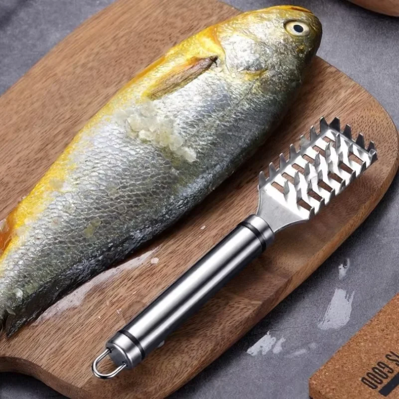 Stainless Fish Scales Scraping Graters Fast Remove Fish Cleaning Peeler Scraper Fish Fish Skin Remover Tool Kitchen Accessorie
Stainless Fish Scales Scraping Graters Fast Remove Fish Cleaning Peeler Scraper Fish Fish Skin Remover Tool Kitchen Accessorie