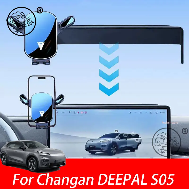 Для Changan DEEPAL S05 2025 2026, автомобильный Стайлинг, держатель для мобильного телефона, крепление для экрана, гравитационный кронштейн, подставка, авто модифицированные аксессуары
Для Changan DEEPAL S05 2025 2026, автомобильный Стайлинг, держатель для мобильного телефона, крепление для экрана, гравитационный кронштейн, подставка, авто модифицированные аксессуары