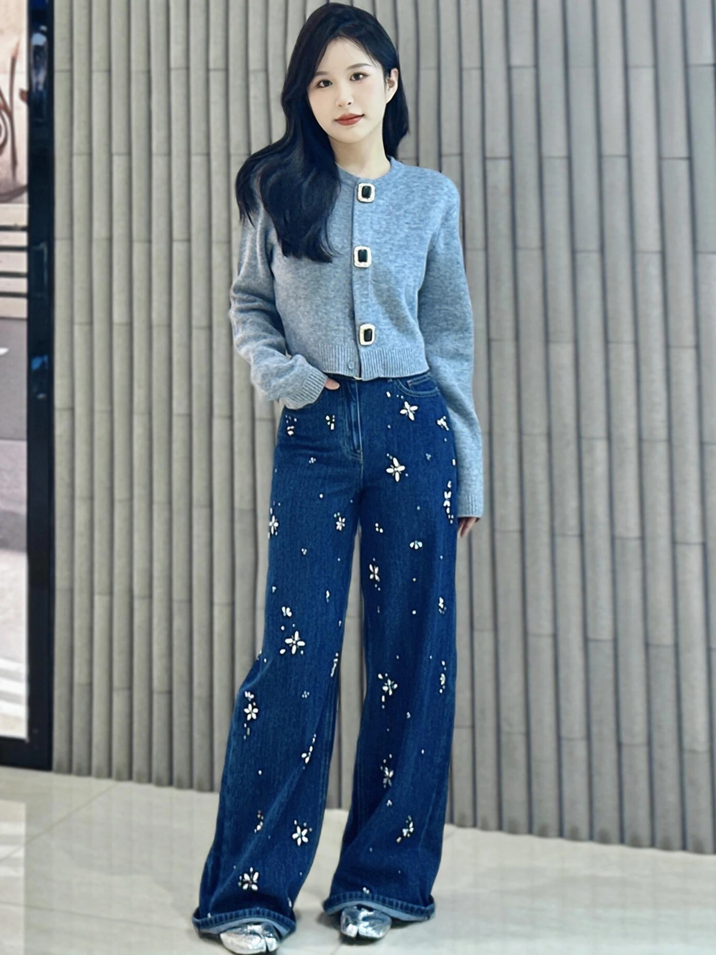 Вязаный открытый кардиган премиум-класса для женщин Ele Commute Sle, осень-зима, Новое поступление, мягкий, средний, тонкий, длинный...
Вязаный открытый кардиган премиум-класса для женщин Ele Commute Sle, осень-зима, Новое поступление, мягкий, средний, тонкий, длинный...