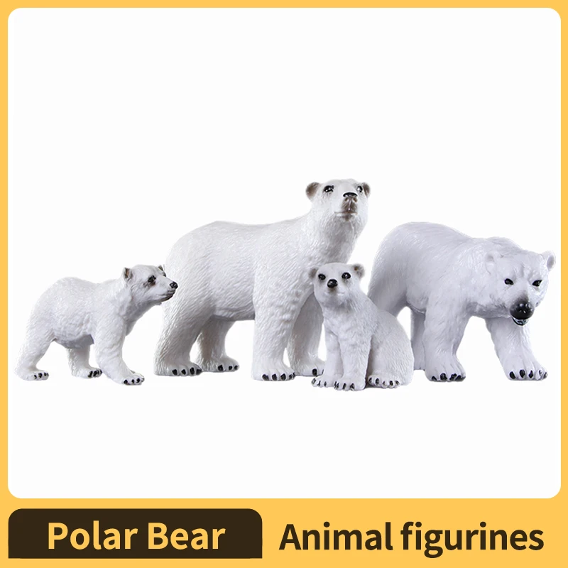 Arctic Polar Bear Action Figure Toy - Realistic Wildlife Animales Collection, Artic Animal Model for Kids & Collectors
Arctic Polar Bear Action Figure Toy - Realistic Wildlife Animales Collection, Artic Animal Model for Kids & Collectors