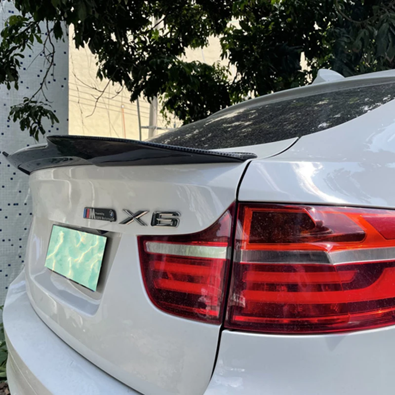 Для BMW X6 E71 E72 2008-2014 года, спойлер из настоящего углеродного волокна, аксессуары для крыльев, комплект задней части багажника, стиль PSM
Для BMW X6 E71 E72 2008-2014 года, спойлер из настоящего углеродного волокна, аксессуары для крыльев, комплект задней части багажника, стиль PSM