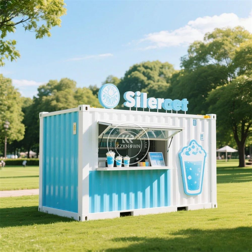 Prefabricated Mobile Office Living Container Customized Caravan Camping Trailer Coffee Kiosk Bar Container Bar House Home Office
Prefabricated Mobile Office Living Container Customized Caravan Camping Trailer Coffee Kiosk Bar Container Bar House Home Office