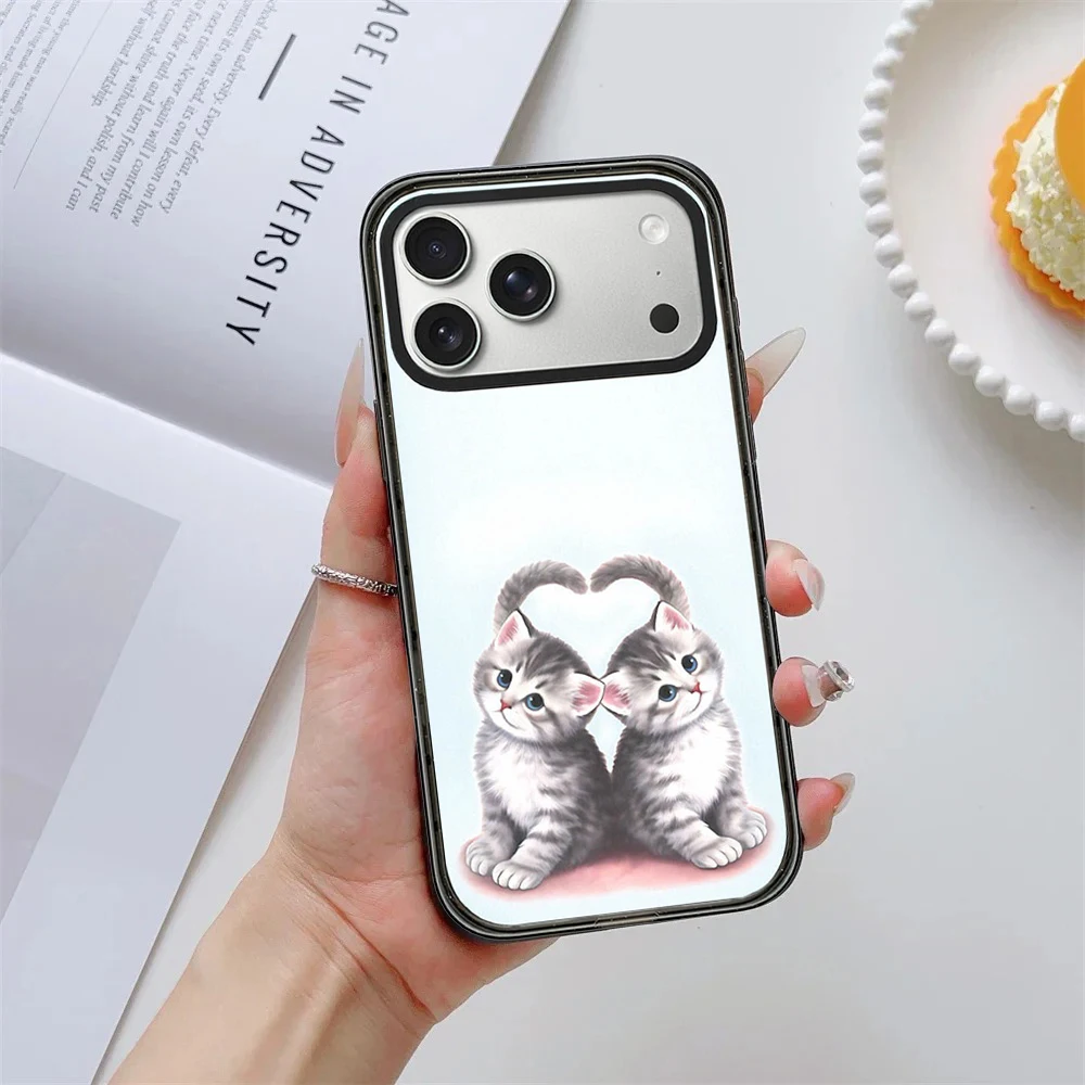Cute Heartwarming Cat Impact Black Border Magnetic Cover for IPhone 12 13 14 15 16 17 Pro Max Case for IPhone 17 Air
Cute Heartwarming Cat Impact Black Border Magnetic Cover for IPhone 12 13 14 15 16 17 Pro Max Case for IPhone 17 Air