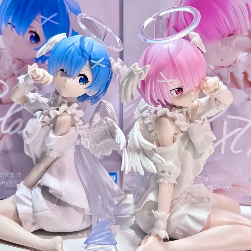 Original Babdai Re:0 Ram & Rem Twin Angel Set Banpresto Inspired Collectible Action Figurine PVC Model Toys for Anime Fans
Original Babdai Re:0 Ram & Rem Twin Angel Set Banpresto Inspired Collectible Action Figurine PVC Model Toys for Anime Fans 