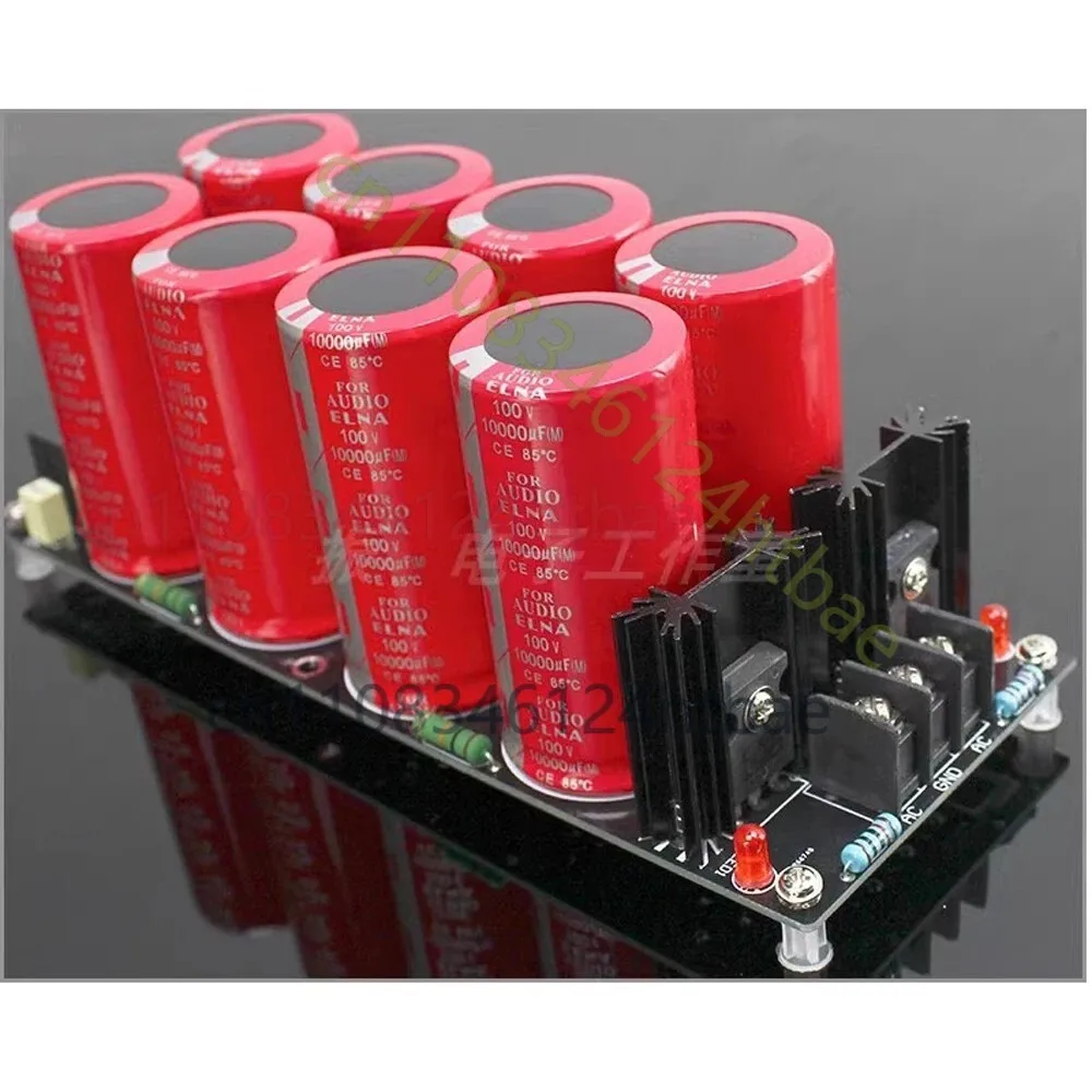 For ELNA 10000UF 100V Rectifier Filter Power Supply Board, 8PCS Capacitor Schottky Rectifier Board for Audio Amplifier HiFi
For ELNA 10000UF 100V Rectifier Filter Power Supply Board, 8PCS Capacitor Schottky Rectifier Board for Audio Amplifier HiFi