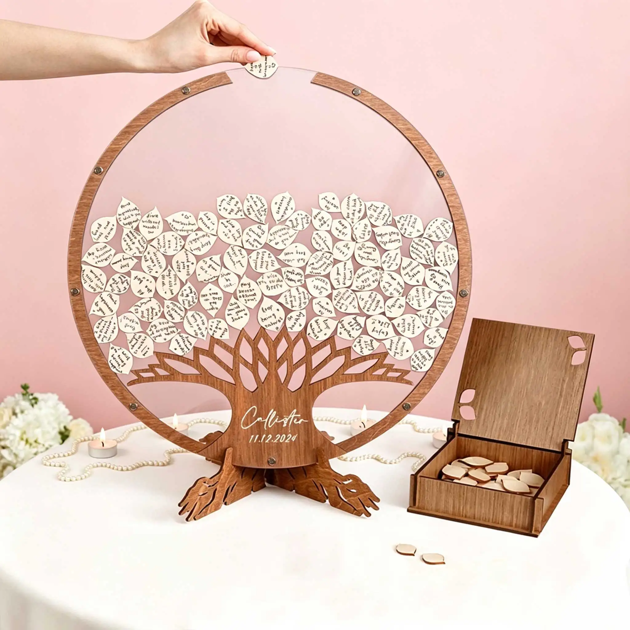 Custom Tree-shaped Wedding Guest Book Personalized Family Tree Wedding Baby Shower Guest Book Alternative Wooden Wedding Decor
Custom Tree-shaped Wedding Guest Book Personalized Family Tree Wedding Baby Shower Guest Book Alternative Wooden Wedding Decor