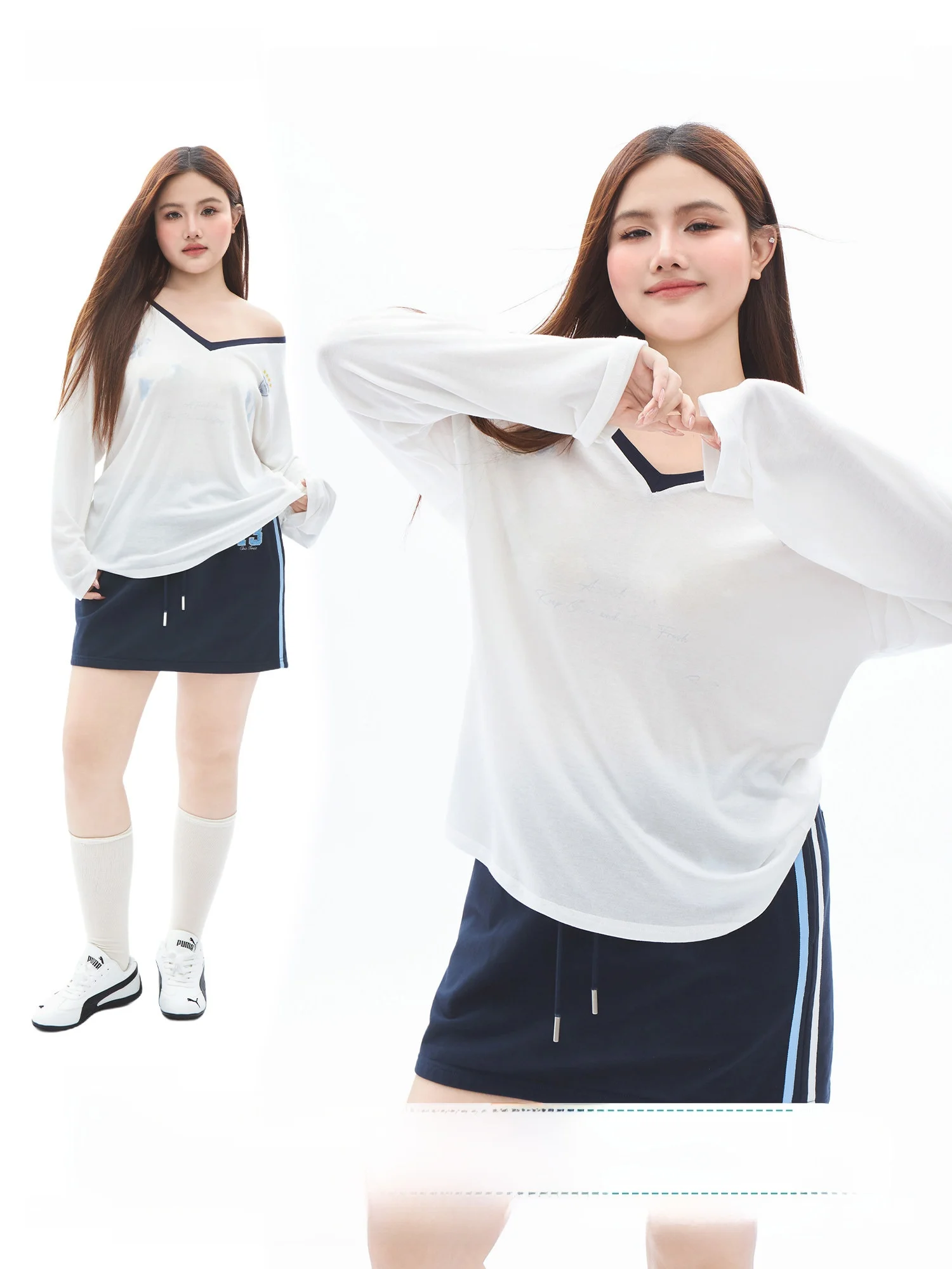 Slimming Printed Long Sleeve V-Neck Cover up Sun Protection Side Shoulder Baring Chic Fruit T-Shirt for Women Summer 2025
Slimming Printed Long Sleeve V-Neck Cover up Sun Protection Side Shoulder Baring Chic Fruit T-Shirt for Women Summer 2025