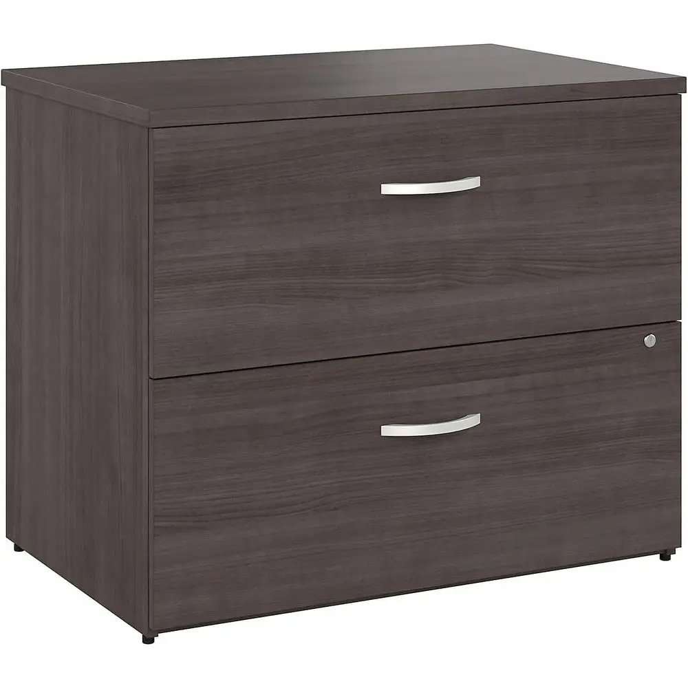 Hybrid 2 Drawer Lateral File Cabinet, Gray, Assembled
Hybrid 2 Drawer Lateral File Cabinet, Gray, Assembled
